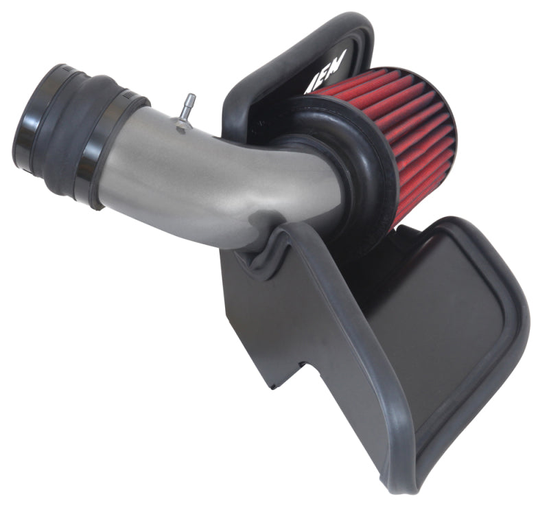 AEM 11-14 Volkswagen Jetta 2.0L L4 - Cold Air Intake System - Gunmetal Gray - Burkken Auto Parts