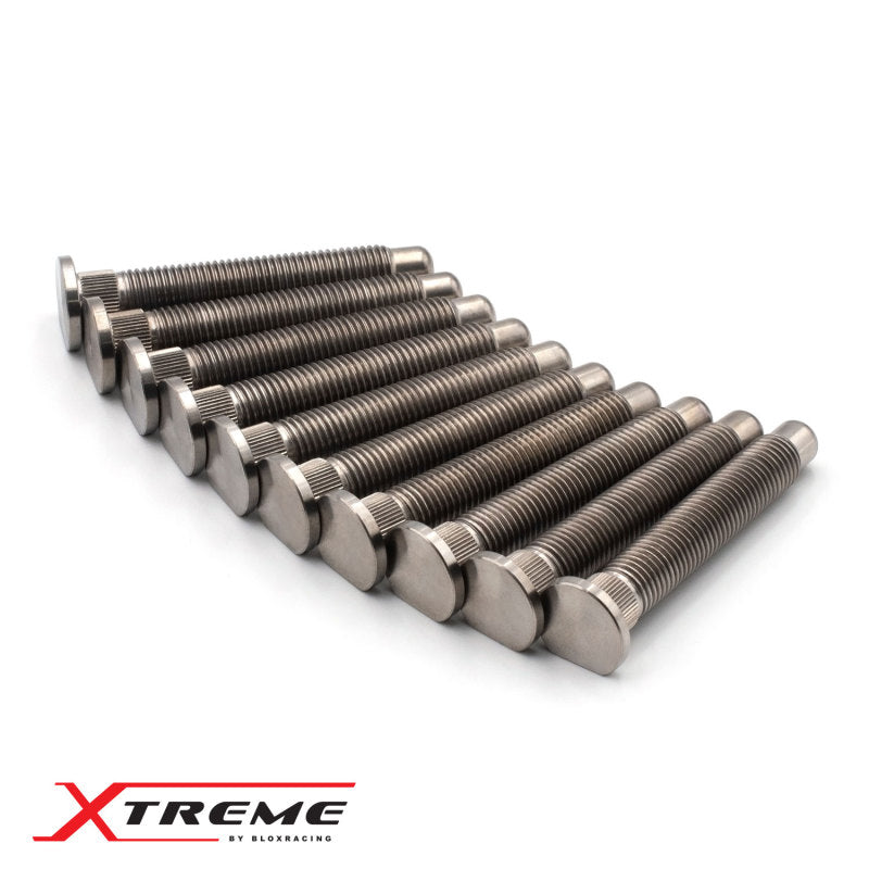 BLOX Racing Honda Xtreme Titanium Wheel Studs 12 x 1.50mm - Set of 10 - Burkken Auto Parts