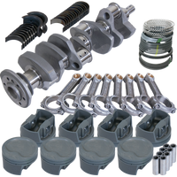 Eagle Chevy 350 3.750in Crank 5.700in I-Beam Rods -16cc 4.040in Pistons Rotating Assembly - Burkken Auto Parts