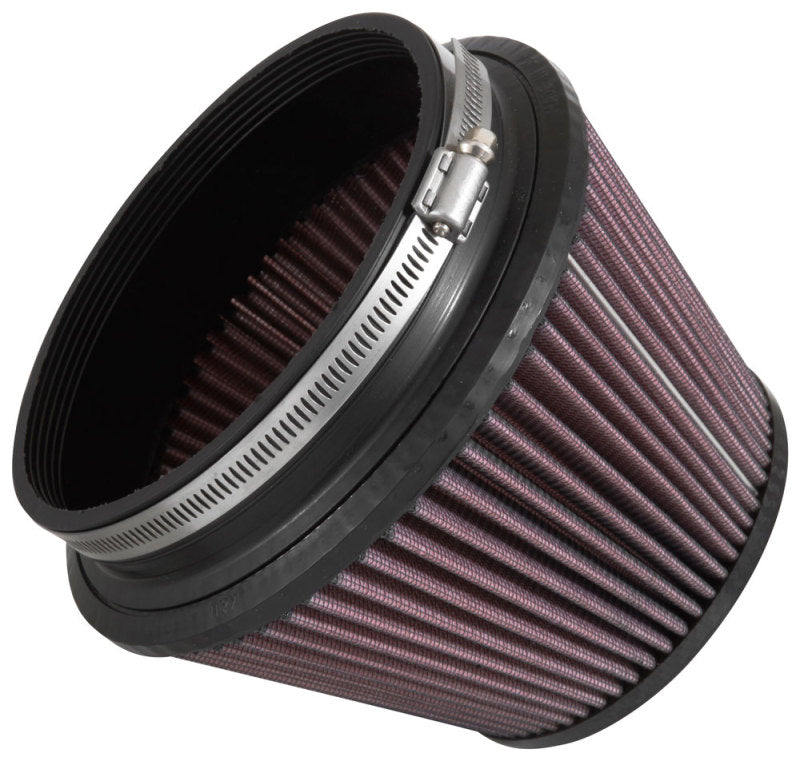 K&N Universal Carbon Fiber Filter 6in Flange / 7-1/2in OD-B / 5-1/8in OD-T / 5in H - Burkken Auto Parts