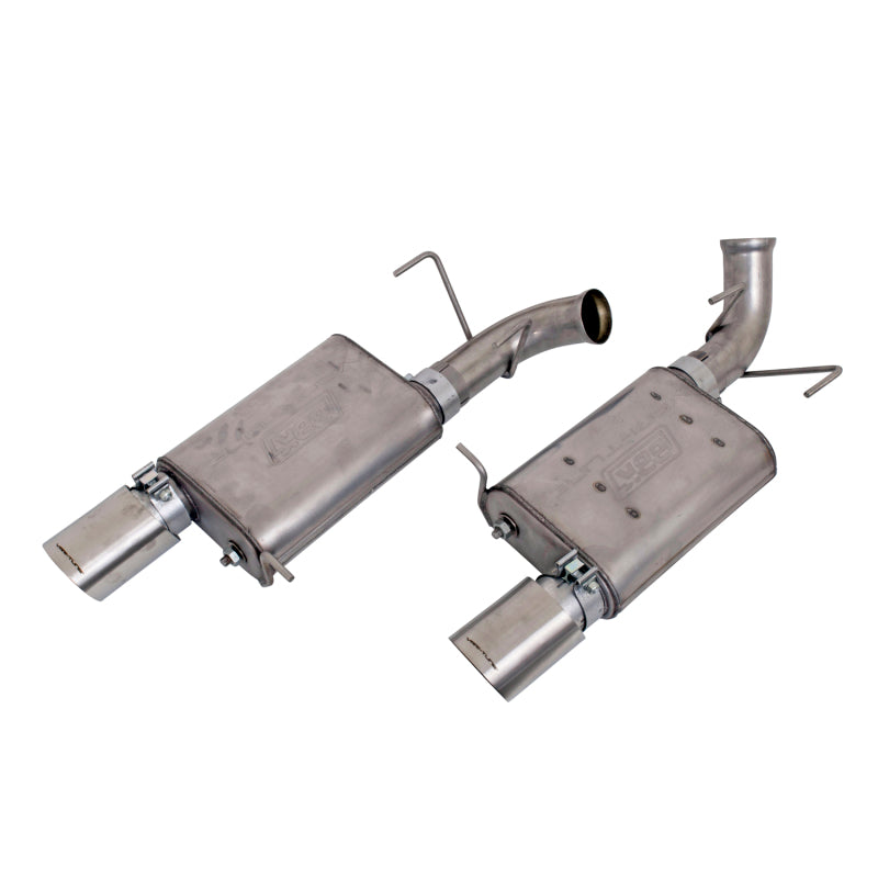 BBK 11-14 Mustang GT VariTune Axle Back Exhaust Kit (Stainless Steel) - Burkken Auto Parts