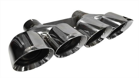 Corsa 2014-2019 Chevy Corvette C7 Stainless Steel Exhaust Tip Kit - Burkken Auto Parts