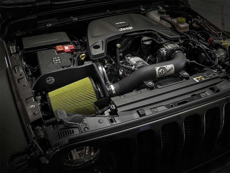 aFe Magnum FORCE Stage-2 XP Pro-GUARD 7 Cold Air Intake System 2018+ Jeep Wrangler (JL) V6 3.6L - Burkken Auto Parts