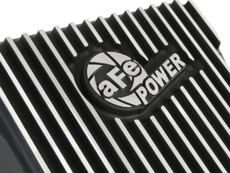 aFe Power Cover Trans Pan Machined Trans Pan GM Diesel Trucks 01-12 V8-6.6L Machined - Burkken Auto Parts