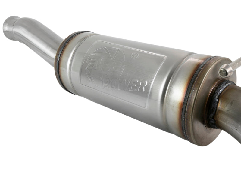aFe Rock Basher 2.5in 409SS Cat-Back Exhaust System 18-21 Jeep Wrangler (JL) V6 3.6L - Burkken Auto Parts