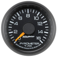 Autometer Factory Match GM 2-1/16in 1600 Degree Electric Pyrometer (EGT) Gauge - Burkken Auto Parts