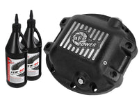 aFe Power Differential Cover Machined Fins 97-15 Jeep Dana 30 w/ 75W-90 Gear Oil 2 QT - Burkken Auto Parts