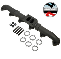 BD Diesel 93-98 Caterpillar 3406E  / 99-03 C15 Non-Acert CAT T6 Ceramic Coated Exhaust Manifold - Burkken Auto Parts
