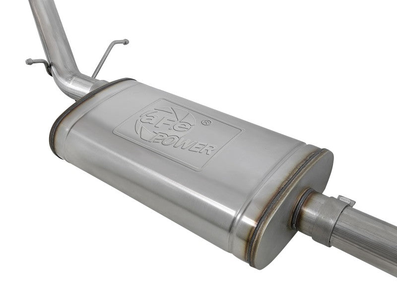 aFe Vulcan Series 3in 304SS Exhaust Cat-Back w/ Pol Tips 2019 GM Silverado / Sierra 1500 L4-2.7L (t) - Burkken Auto Parts