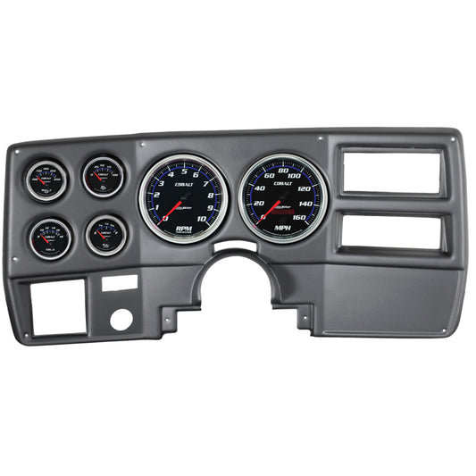 Autometer Cobalt 73-83 Chevy Truck/Suburban Kit 6pc Tach / MPH / Fuel / Oil / WTMP / Volt - Burkken Auto Parts