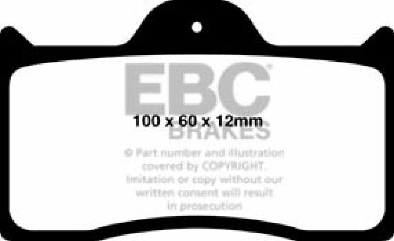 EBC Brakes Redstuff Ceramic Brake Pads - Burkken Auto Parts