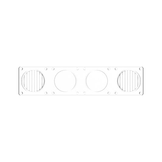 KC HiLiTES FLEX ERA LED Clear Combo Beam Lens for Light Bars