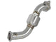 aFe Twisted Steel Down-Pipe Catted 13-16 Cadillac ATS L4-2.0L (t) - Burkken Auto Parts