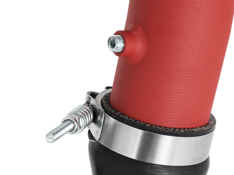 aFe Bladerunner Intercooler Tube Hot/Cold - Red 2017 Honda Civic Type R L4-2.0L (t) - Burkken Auto Parts