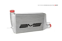 AMS Performance 08-15 Mitsubishi EVO X Front Mount Intercooler w/Modular Cast End Tanks & Logo - Burkken Auto Parts
