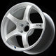 Advan TC4 18x7 / 4x100 / +41 Offset / 63 CB - Racing White Metallic & Ring - Burkken Auto Parts