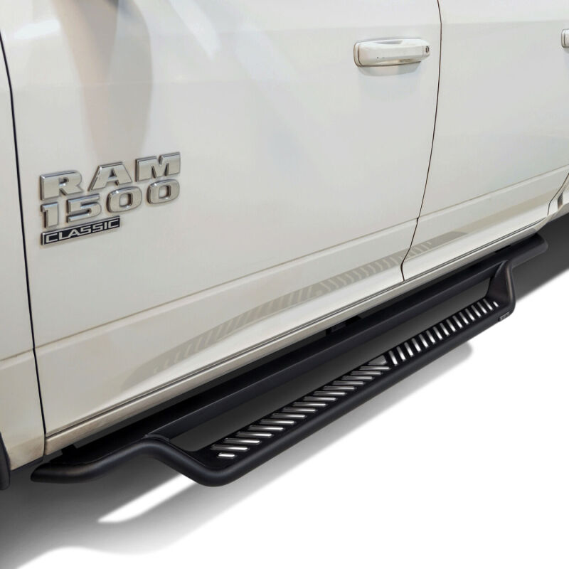 Westin 09-18 RAM 1500 CC / 10-24 RAM 2500/3500 CC Outlaw Drop Running Boards - Tex. Blk - Burkken Auto Parts