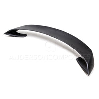 Anderson Composites 15-16 Ford Mustang GT 350 R Style Fiberglass Rear Spoiler - Burkken Auto Parts