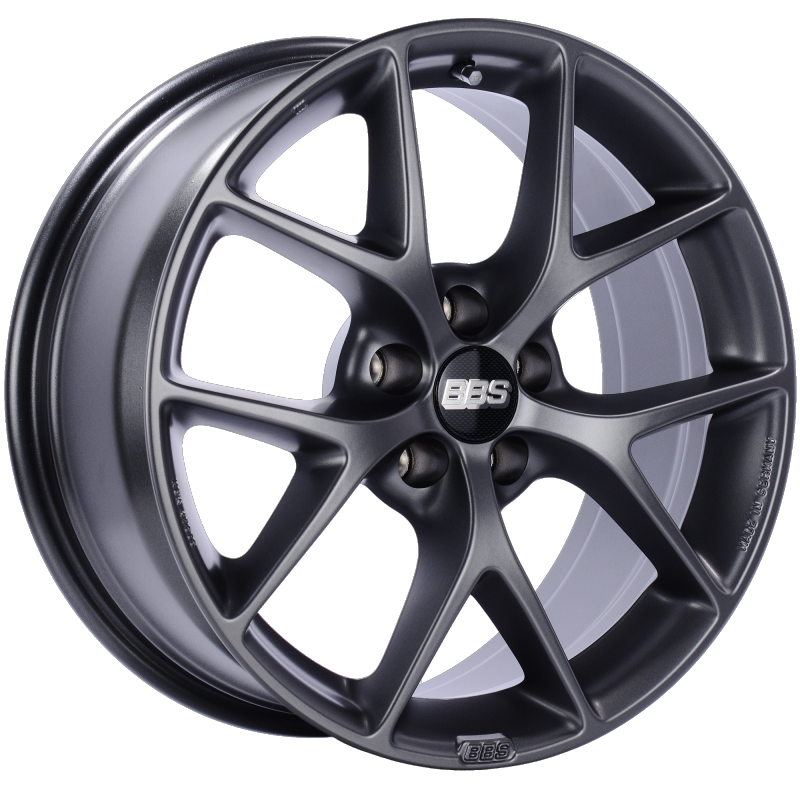 BBS SR 18x8 5x112 ET21 CB66.5 Satin Grey Wheel - Burkken Auto Parts