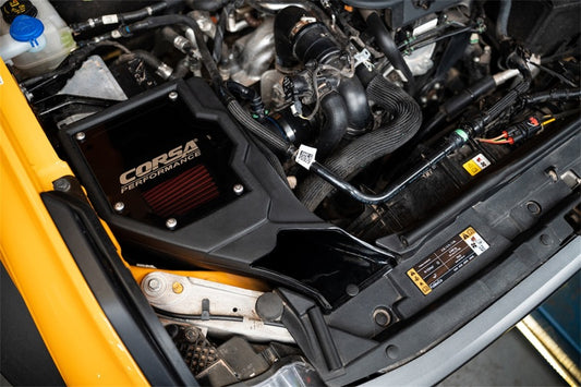 Corsa 2021-2025 Ford Bronco 2.3L Closed Box Air Intake With DryTech 3D Dry Filter