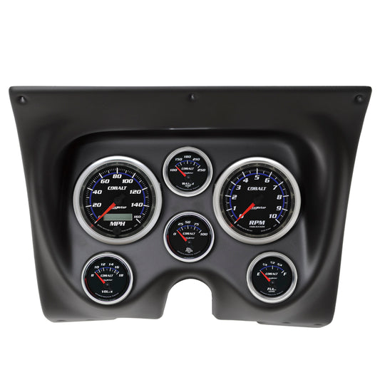 Autometer Cobalt 67-68 Camaro/Firebird Dash Kit 6pc Tach / MPH / Fuel / Oil / WTMP / Volt - Burkken Auto Parts