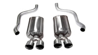 Corsa 2009-2013 Chevrolet Corvette C6 6.2L V8 Polished Sport Axle-Back Exhaust - Burkken Auto Parts