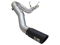 aFe MACHForce XP Exhaust Large Bore 5in DPF-Back SS 13-15 Dodge Trucks L6-6.7L (td) *Black Tip - Burkken Auto Parts