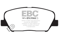 EBC 11-15 Kia Optima 2.0 Turbo Greenstuff Front Brake Pads - Burkken Auto Parts