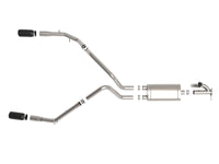 aFe Gemini XV 3in 304 SS Cat-Back Exhaust 19-21 Ram 1500 V8 5.7L Hemi w/ Black Tips - Burkken Auto Parts