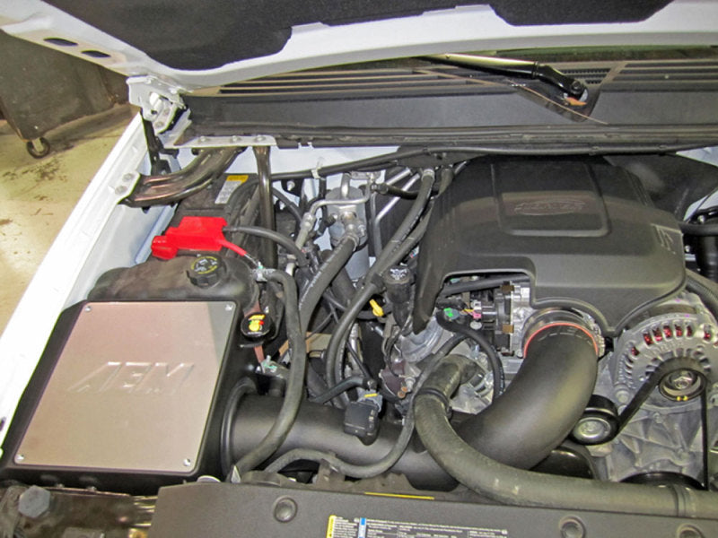 AEM 09-10 GM Silverado/Seirra 5.3L-V8 Silver Brute Force Air Intake - Burkken Auto Parts