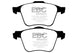 EBC 11+ Volvo S60 2.5 Turbo T5 (315mm Front Rotors) Greenstuff Front Brake Pads - Burkken Auto Parts