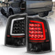ANZO 2009-2018 Dodge Ram 1500 LED Taillight Plank Style Black w/Clear Lens - Burkken Auto Parts
