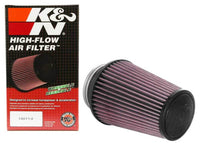 K&N Universal Clamp-On Air Filter 4in FLG / 6in B / 4in T / 7in H - Burkken Auto Parts