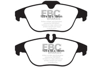 EBC 12-14 Mercedes-Benz C250 (W204) 1.8 Turbo Greenstuff Rear Brake Pads - Burkken Auto Parts