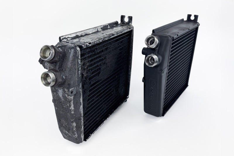CSF Porsche 964/993 OEM+ Performance Fender Oil Cooler - Burkken Auto Parts