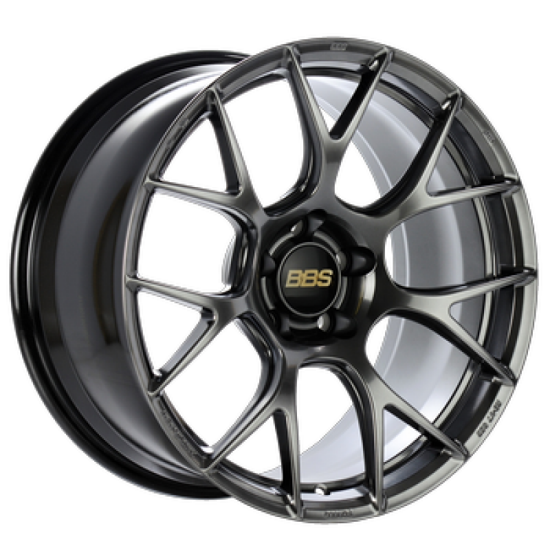 BBS RE-V7 18x9.5 5x114.3 ET38 Diamond Black Wheel -82mm PFS/Clip Required