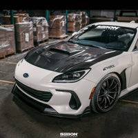 Seibon 22-23 Subaru BRZ MB-Style Carbon Fiber Front Lip - Burkken Auto Parts