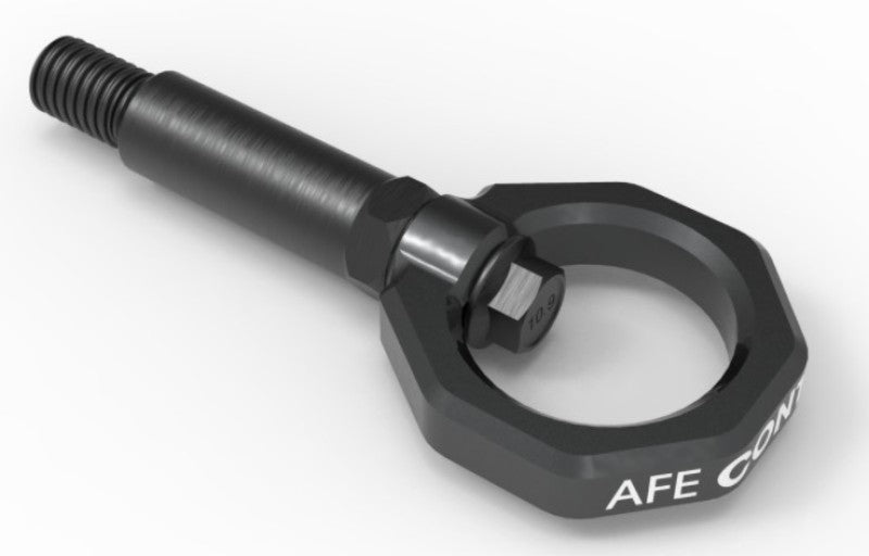 aFe Control Front Tow Hook Gray 20-21 Toyota GR Supra (A90) - Burkken Auto Parts