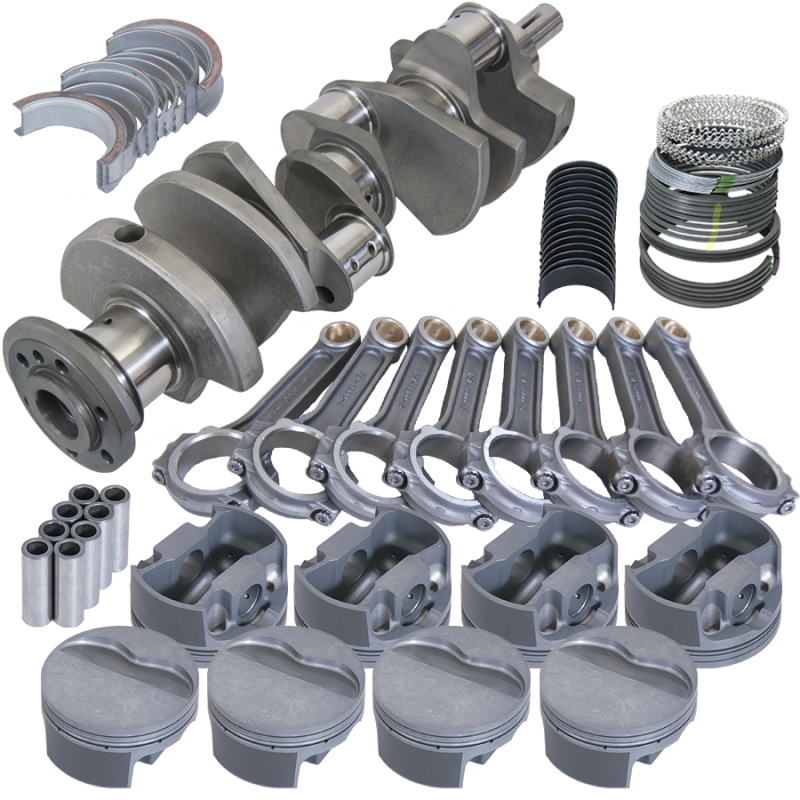 Eagle Pontiac 400 4.250in Crank 6.800in I-Beam Rods -6cc Flat Top 4.185in Pistons Rotating Assembly - Burkken Auto Parts