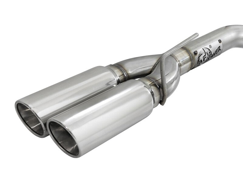 aFe GM Trucks 23-24 L6-3.0L (td) LZ0 Vulcan Series 3in 304 SS DPF-Back Exhaust System w/Polished Tip - Burkken Auto Parts
