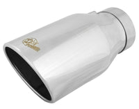 aFe Diesel Exhaust Tip Bolt On Polished 4in Inlet x 6in Outlet x 12in Length - Burkken Auto Parts