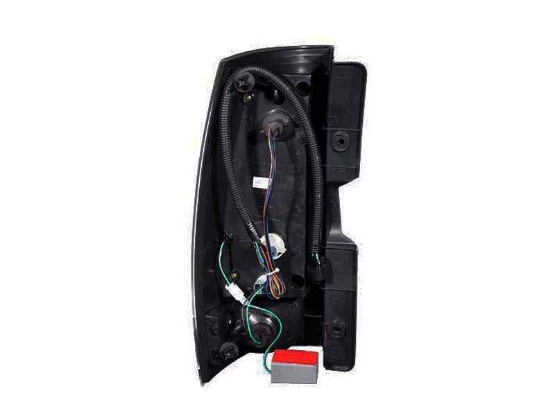 ANZO 2007-2014 Chevrolet Suburban LED Taillights Black G4 - Burkken Auto Parts