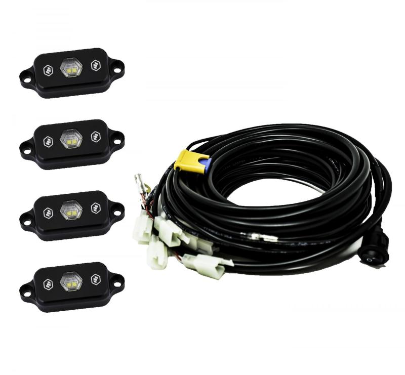 Baja Designs Universal White Rock Light Kit - Burkken Auto Parts