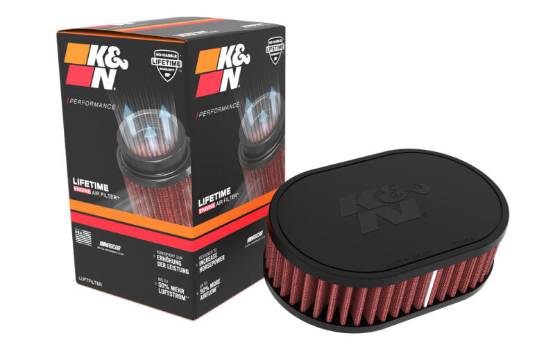 K&N Engineering Universal Clamp-On Air Filter - Burkken Auto Parts