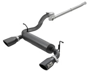 aFe Rebel Series 2.5in 409 SS Cat-Back Exhaust w/ Black Tips 18-19 Jeep Wrangler (JL) V6 3.6L - Burkken Auto Parts