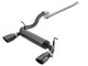 aFe Rebel Series 2.5in 409 SS Cat-Back Exhaust w/ Black Tips 18-19 Jeep Wrangler (JL) V6 3.6L - Burkken Auto Parts