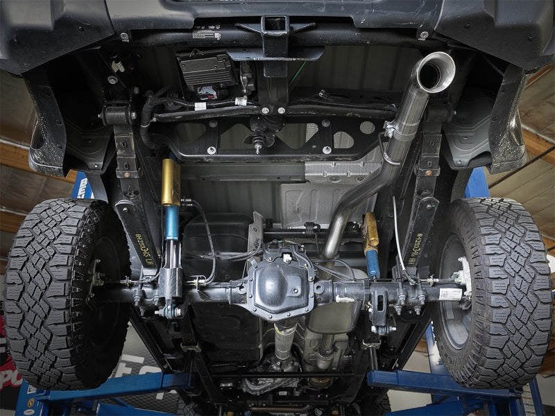 aFe MACH Force-Xp Hi-Tuck 3in. 409 SS C/B Exhaust 15-18 GM Colorado L4-2.5L/V6-3.6L - Polished Tip - Burkken Auto Parts