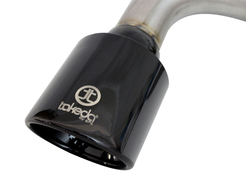 aFe Takeda 11-16 Scion TC 2.5L 2 1/4-2 1/2in Stainless Steel Axle-Back Exhaust w/Black Tip - Burkken Auto Parts