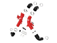 aFe 23-24 Toyota Sequoia V6-3.4L Hybrid BladeRunner 2.5in Aluminum Hot Charge Pipe - Red - Burkken Auto Parts