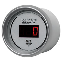 Autometer Ultra-Lite 52MM 0-340 Deg F Digital Oil Temperature - Burkken Auto Parts